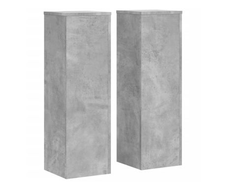 Stalci za biljke 2 kom 25x25x80 cm konstruirano drvo
