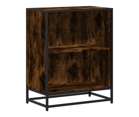 Ormar za knjige dimljeni hrast 60x35x76 cm konstruirano drvo