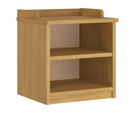 Klupa za predsoblje SANDNES 45x40x50 cm od masivne borovine