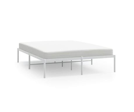 Metalni okvir za krevet bijeli 160x200 cm