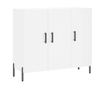 Ormarić za posluživanje, bijeli, 90x34x80 cm, kompozitno drvo thumbnail 2