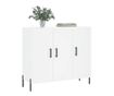 Ormarić za posluživanje, bijeli, 90x34x80 cm, kompozitno drvo thumbnail 3