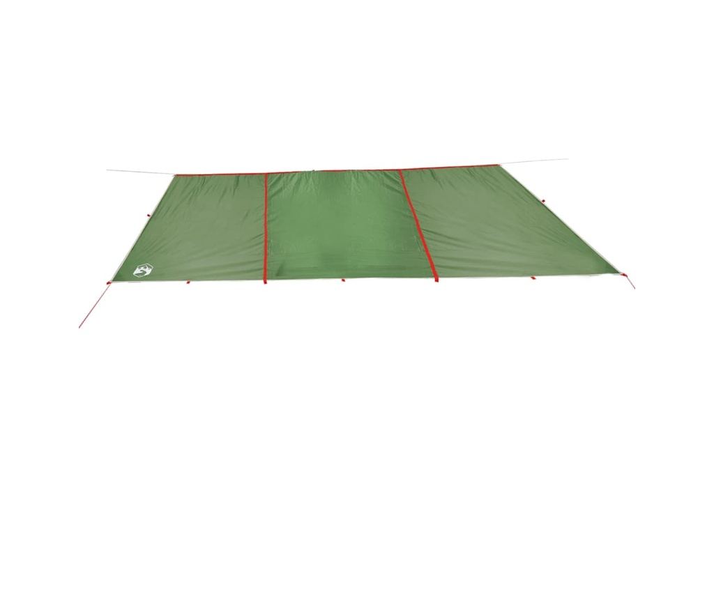 Kempingová plachta zelená 420 x 440 cm nepromokavá - 4