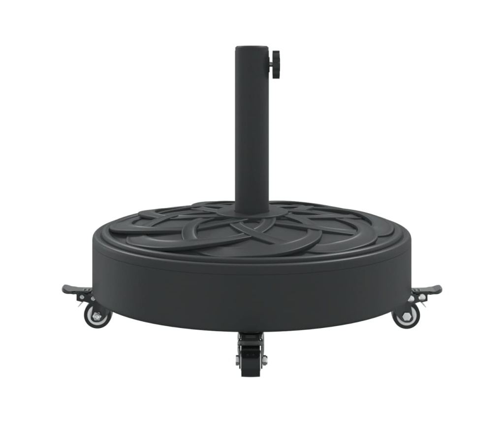 Stojan na slunečník s kolečky pro tyč Ø 38/48 mm 27 kg kruhový - 5