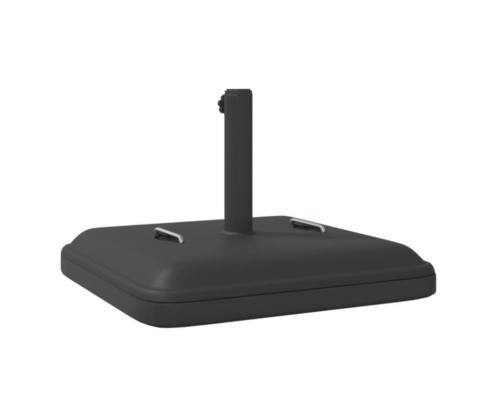 Stojan na slunečník s úchyty pro tyč Ø 38 / 48 mm 27 kg čtverec - 6