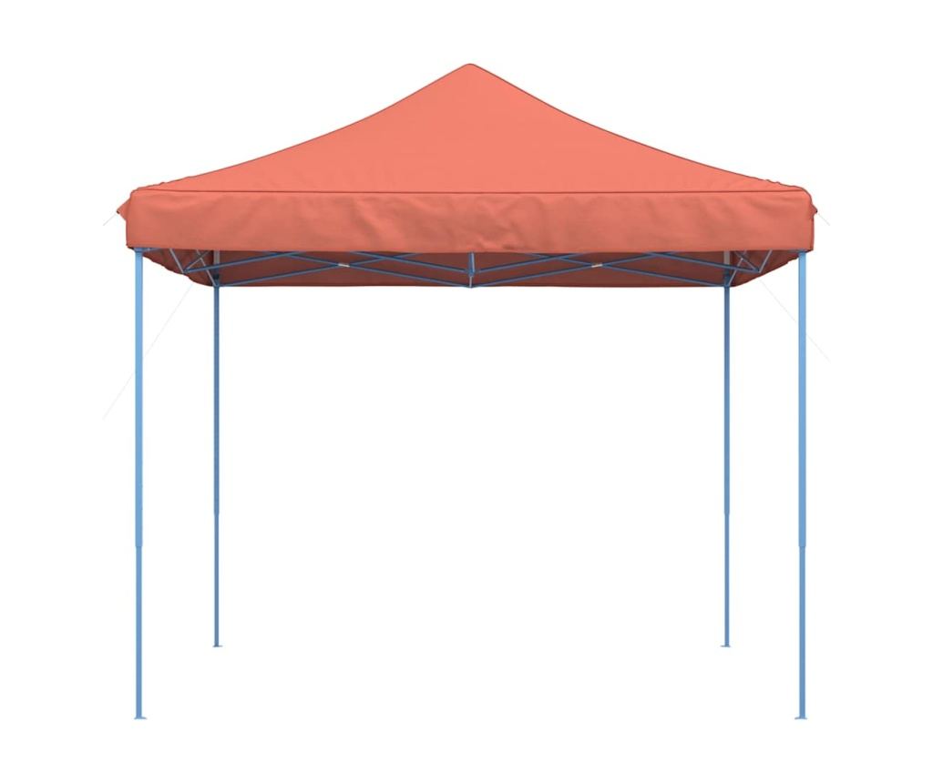 Skládací party stan pop-up terakota 292 x 292 x 315 cm - 3