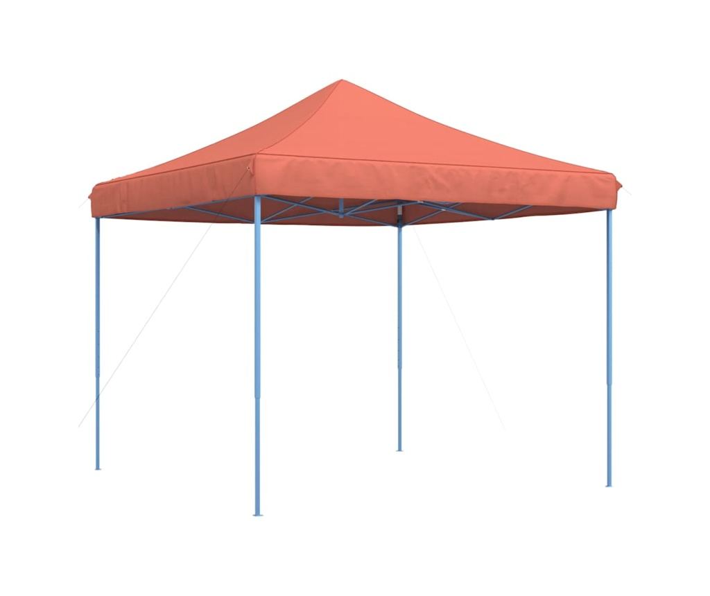Skládací party stan pop-up terakota 292 x 292 x 315 cm - 5
