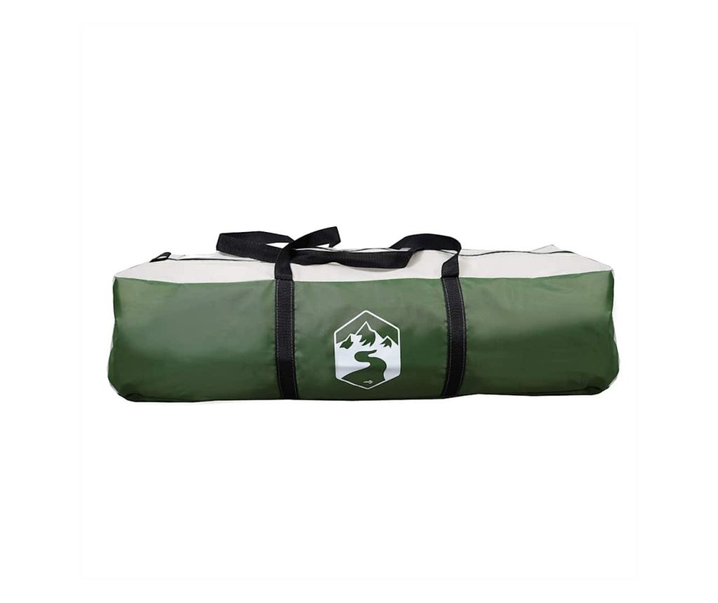 Kempingová plachta zelená 460 x 305 x 210 cm nepromokavá - 4