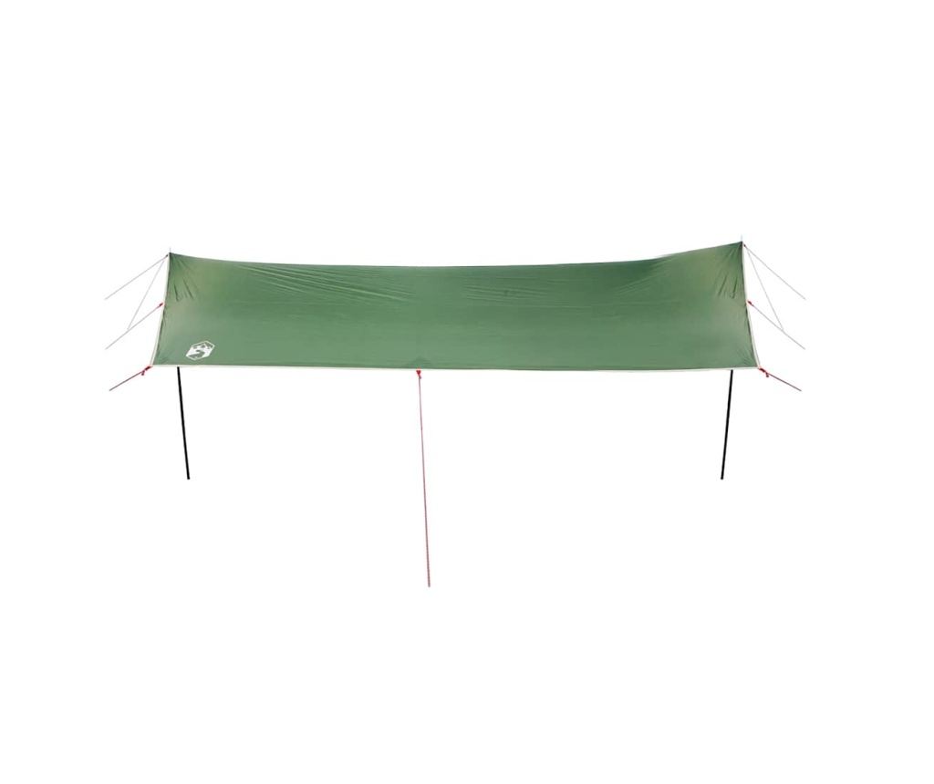 Kempingová plachta zelená 460 x 305 x 210 cm nepromokavá - 5