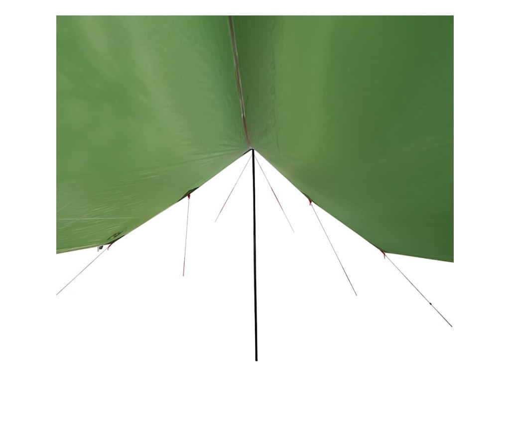 Kempingová plachta zelená 460 x 305 x 210 cm nepromokavá - 6