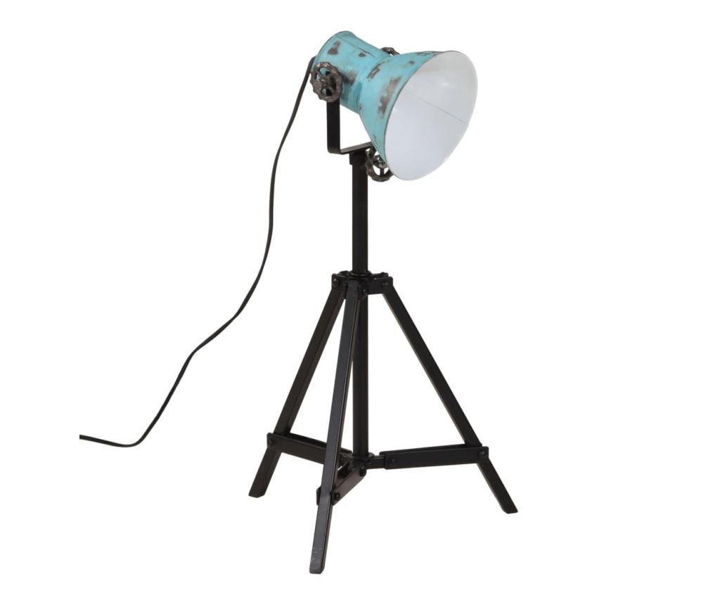 Stojací lampa 25 W modrá patina 35 x 35 x 65/95 cm E27 - 6