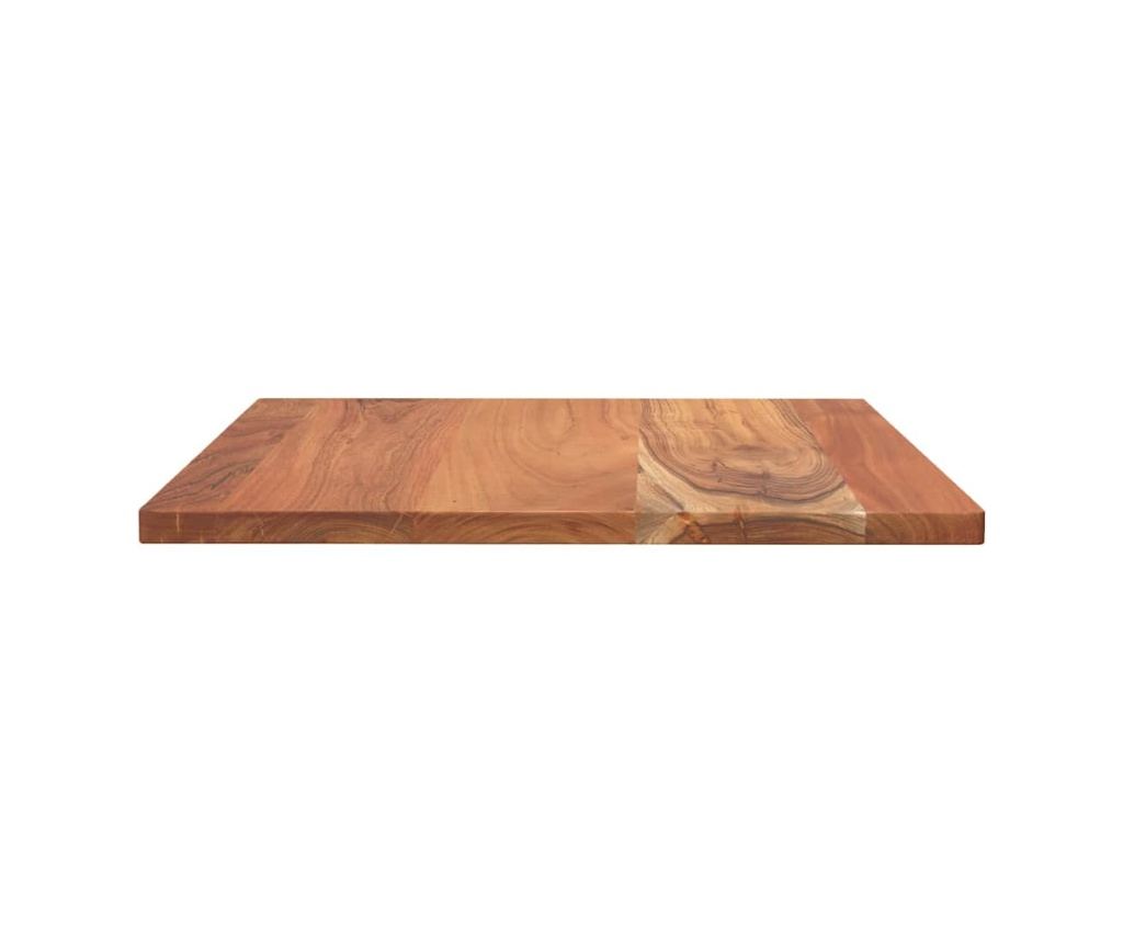 Stolní deska 50 x 50 x 2,5 cm čtvercová masivní akáciové dřevo - 4