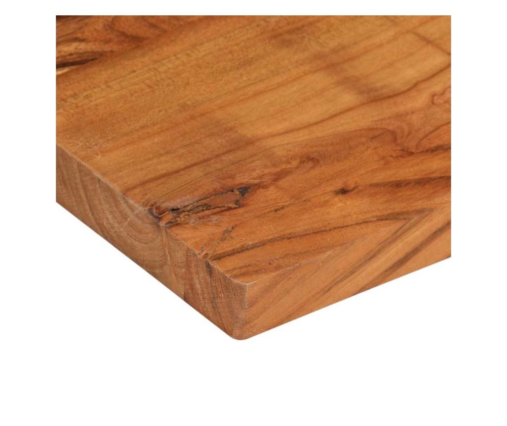 Stolní deska 50 x 50 x 2,5 cm čtvercová masivní akáciové dřevo - 6