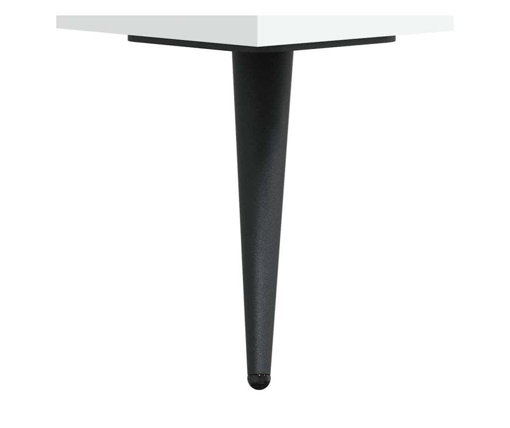TV komoda, bijela, 150x36x30 cm, obrađeno drvo - 10
