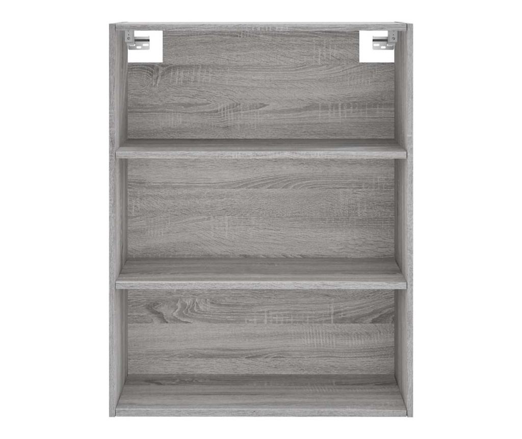 Visoki ormar, Sonoma hrast, 69,5x34x180 cm, kompozitno drvo - 6