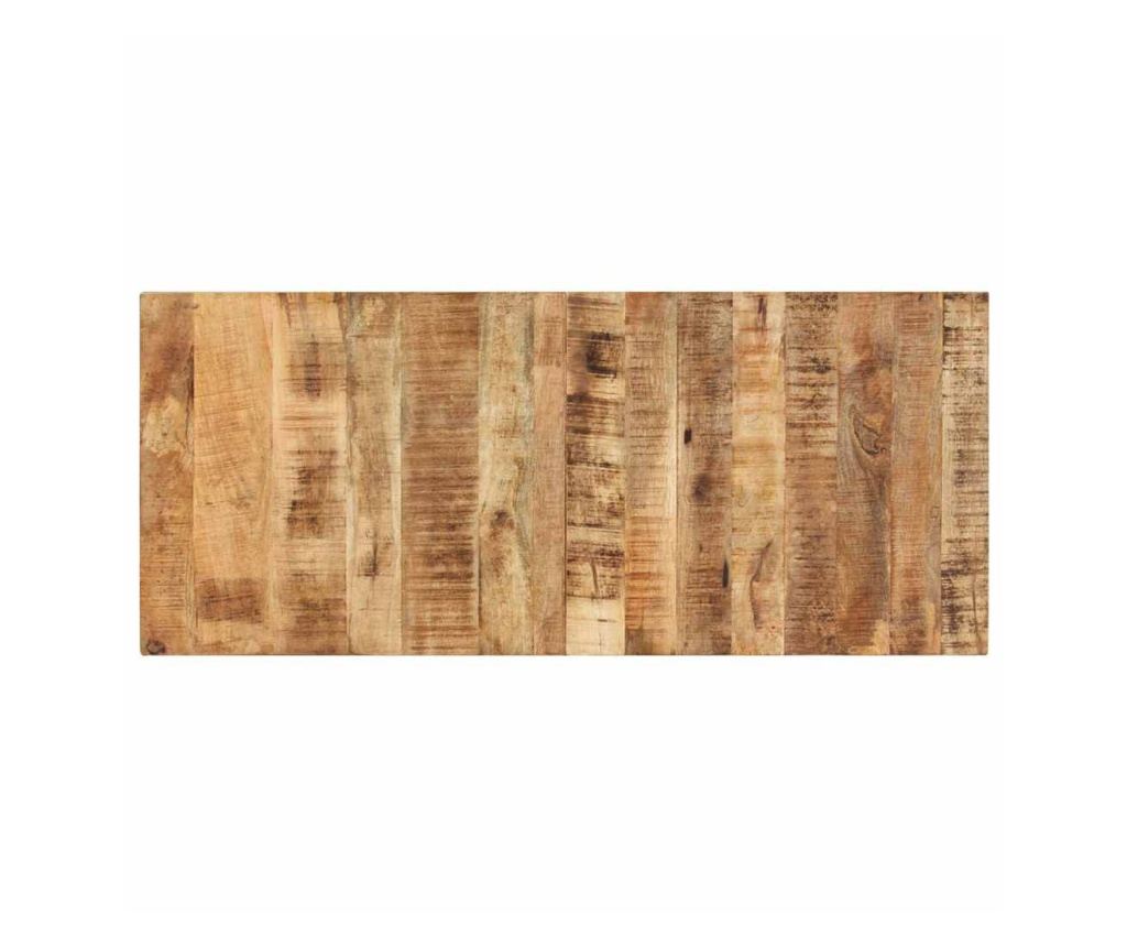 Ploča stola, 140 x 60 cm, masivno drvo manga, 25-27 mm - 7