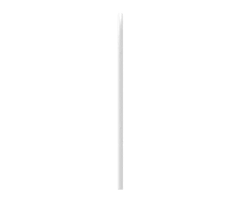 Metalni uzglavlje kreveta, bijelo, 180 cm - 5