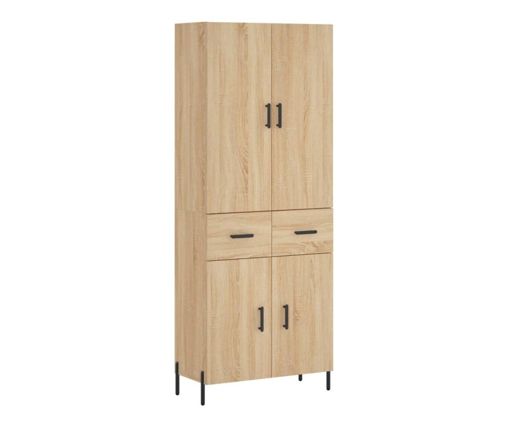 Visoki ormar, sonoma hrast, 69,5x34x180 cm, kompozitno drvo - 2