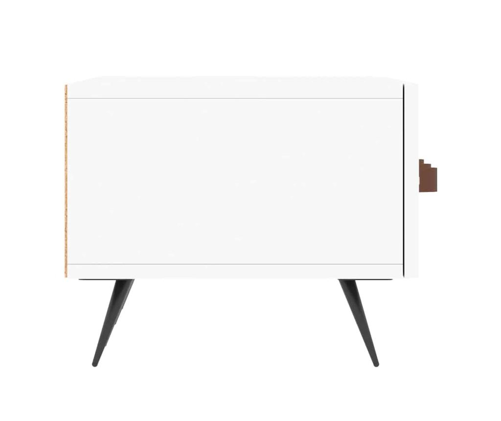 TV komoda, bijela, 150x36x30 cm, obrađeno drvo - 7