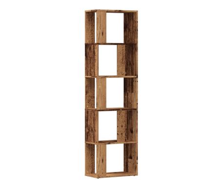Ormar za knjige staro drvo 45x24x159 cm konstruirano drvo