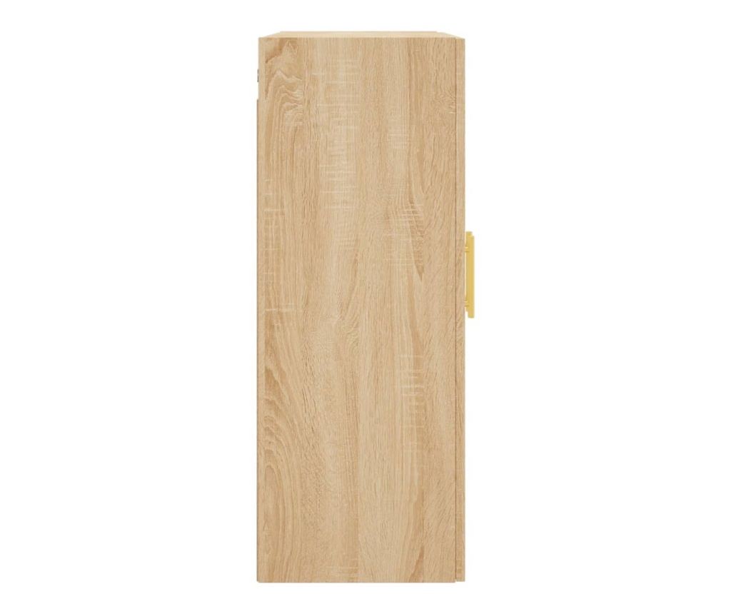 Zidni ormarići, 2 kom, boja hrasta Sonoma, 69,5x34x90 cm - 7