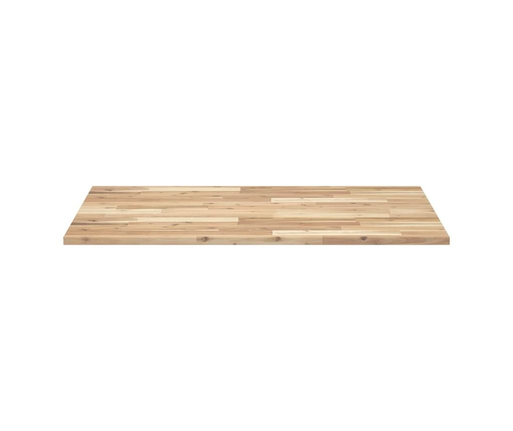 Mizna plošča pravokotna 100x70x2 cm trden akacijev les - 5