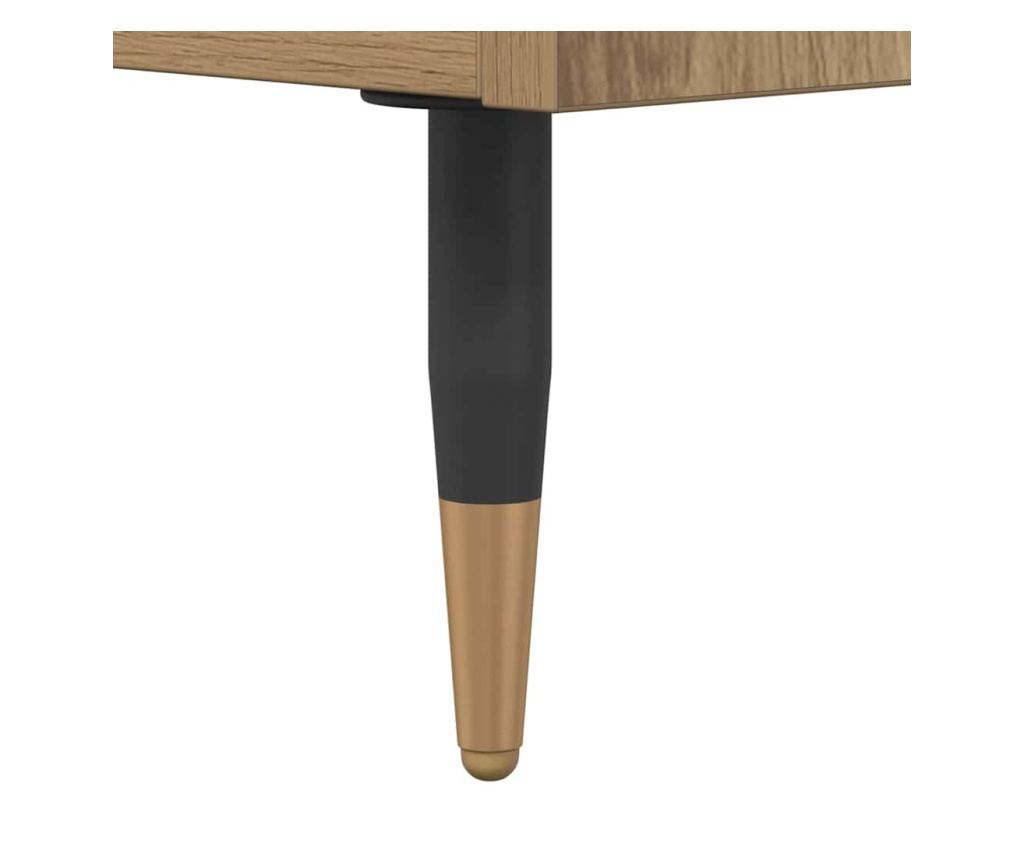 Служебен шкаф с чекмедже Дъб 60 x 35 x 70 cm Инженерно дърво - 9