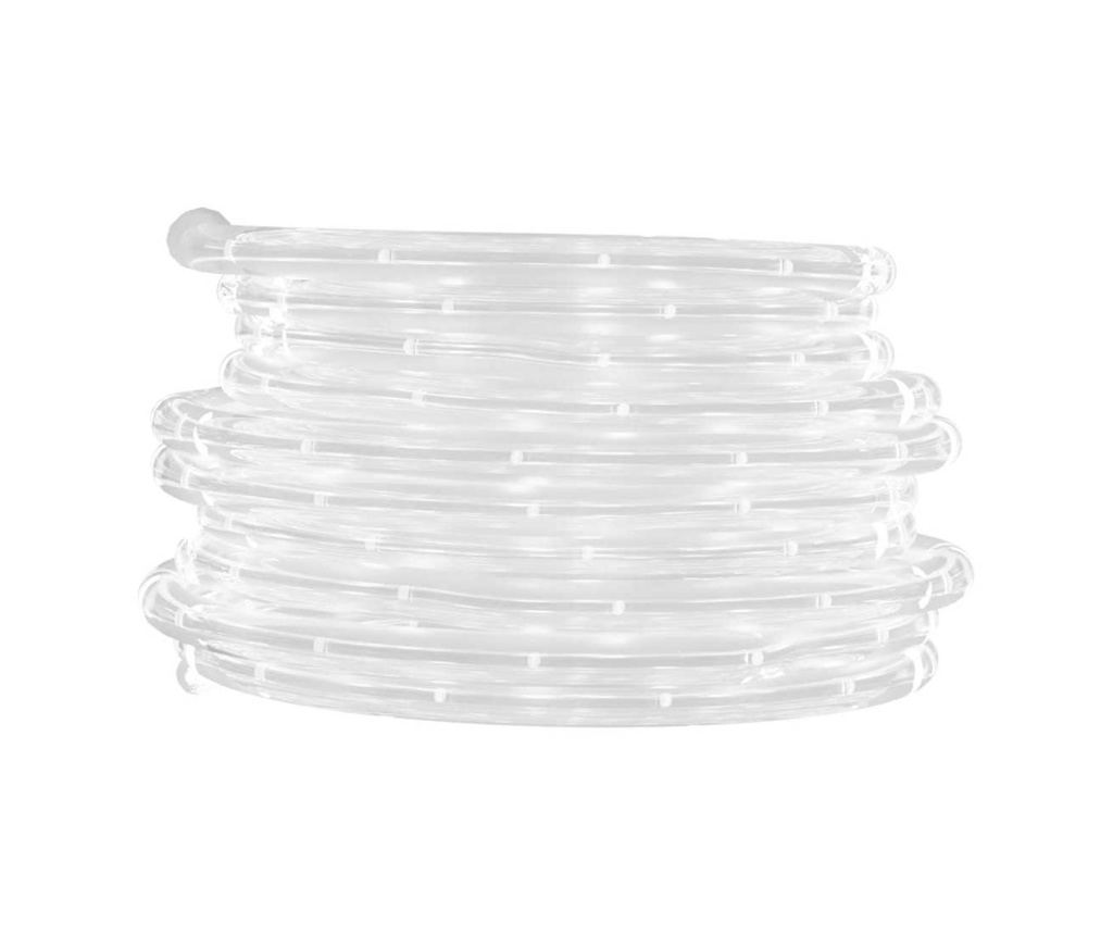 Светещ маркуч с 1200 светодиода студено бяло 50 м PVC - 6