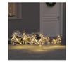 LED елени с 40 LED светодиода 5 pcs Златист PET thumbnail 2