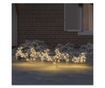 LED елени с 40 LED светодиода 5 pcs Златист PET thumbnail 3