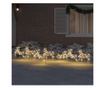 LED елени с 40 LED светодиода 7 pcs Златист PET thumbnail 3
