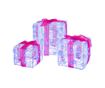 Кутия за подарък 3 pcs Синьо 20 x 20 x 20 см Акрил thumbnail 1