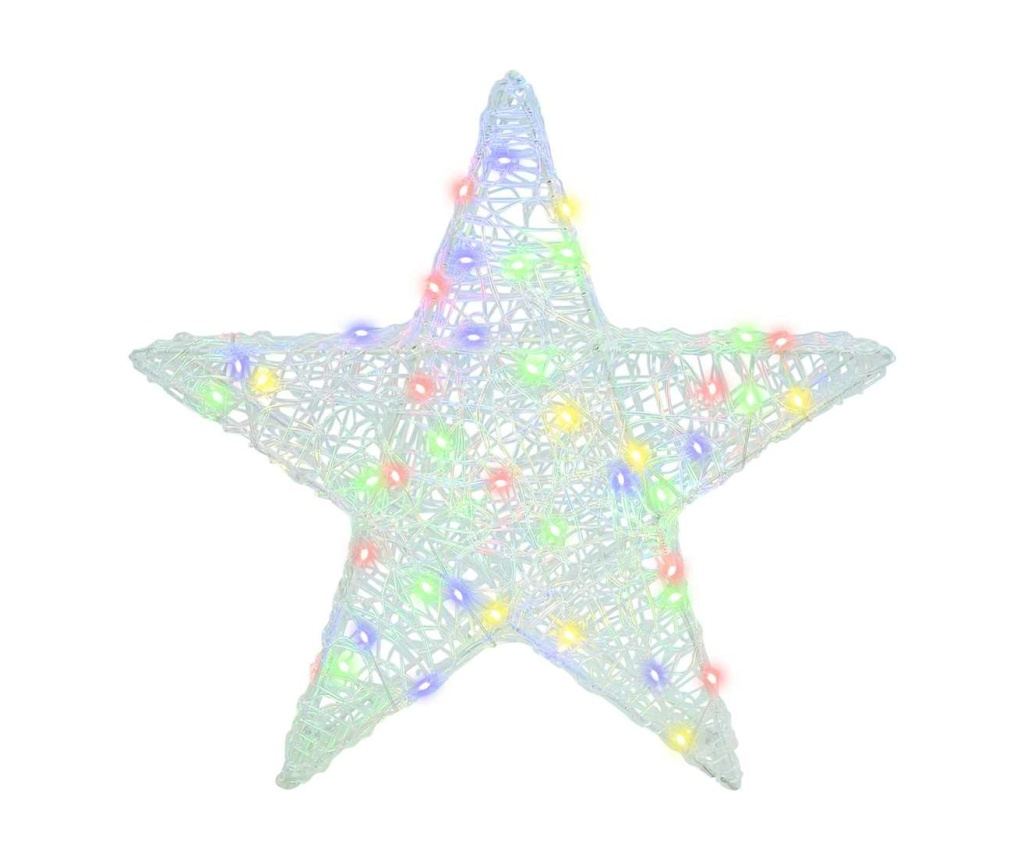 3D звезда Многоцветен 55 x 53.5 x 10 см Акрил - 5