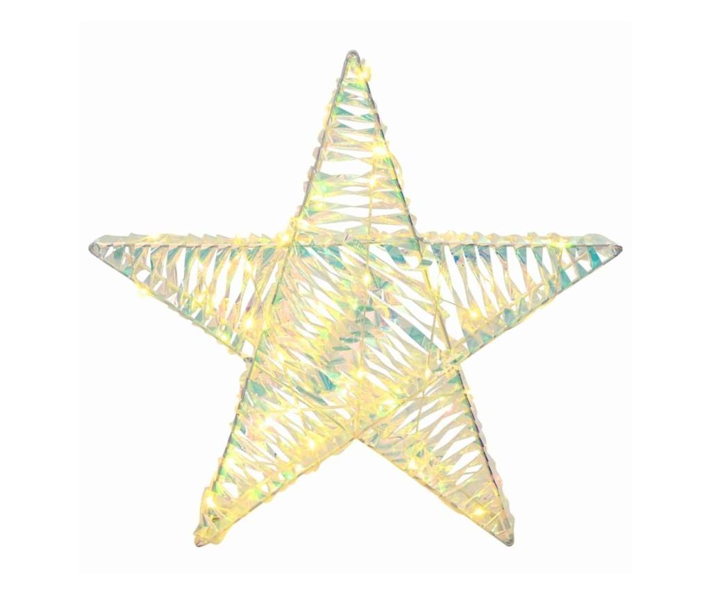 3D звезда с 50 LED светодиода Топло бяло 55 x 52.5 x 9 см PET - 5