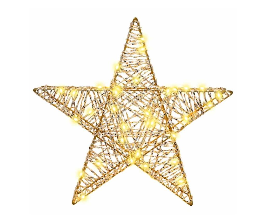 3D звезда с 50 LED светодиода Топло бяло 55 x 52.5 x 9 см PET - 5