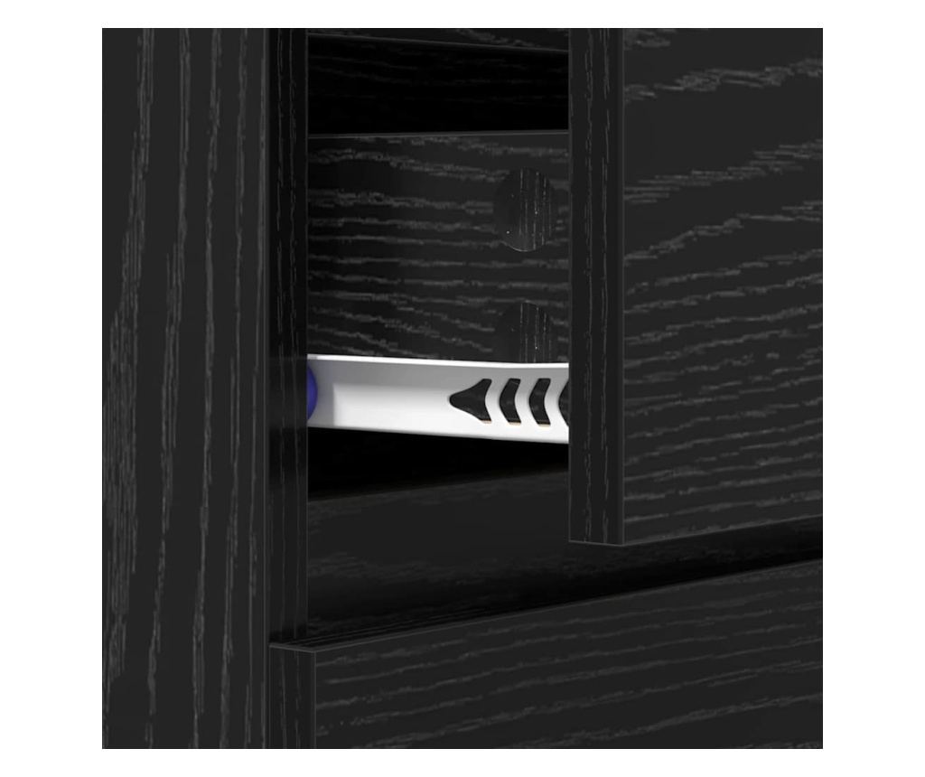 Служебен шкаф Черния дъб 60 x 35 x 70 cm Инженерно дърво - 8