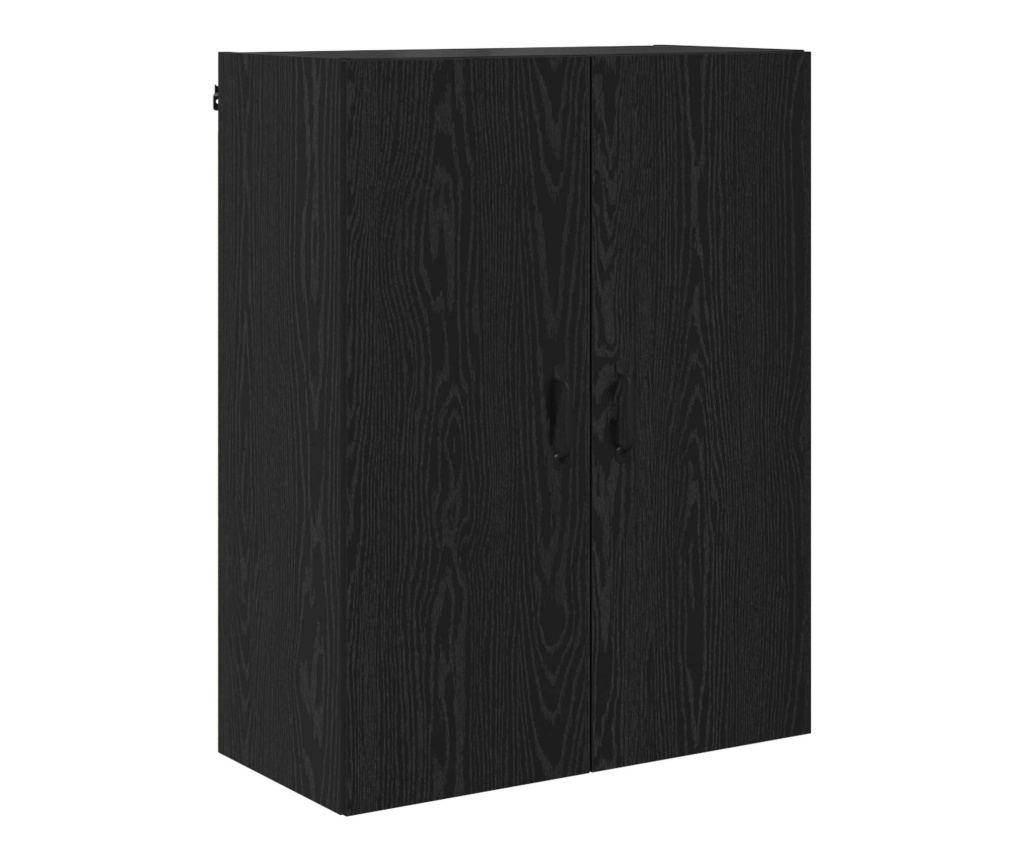 Висок шкаф Черния дъб 69,5 x 34 x 180 см Инженерно дърво - 6