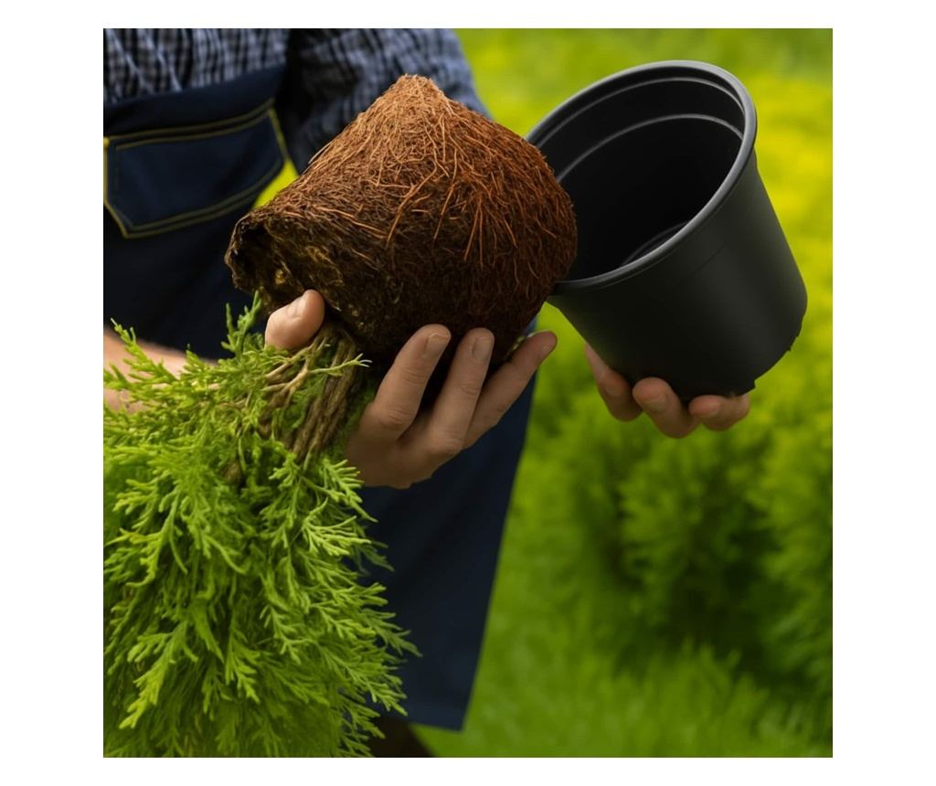 Цветна саксия 100 pcs Черно Ø 15 x 12.5 см Пластмаса - 9