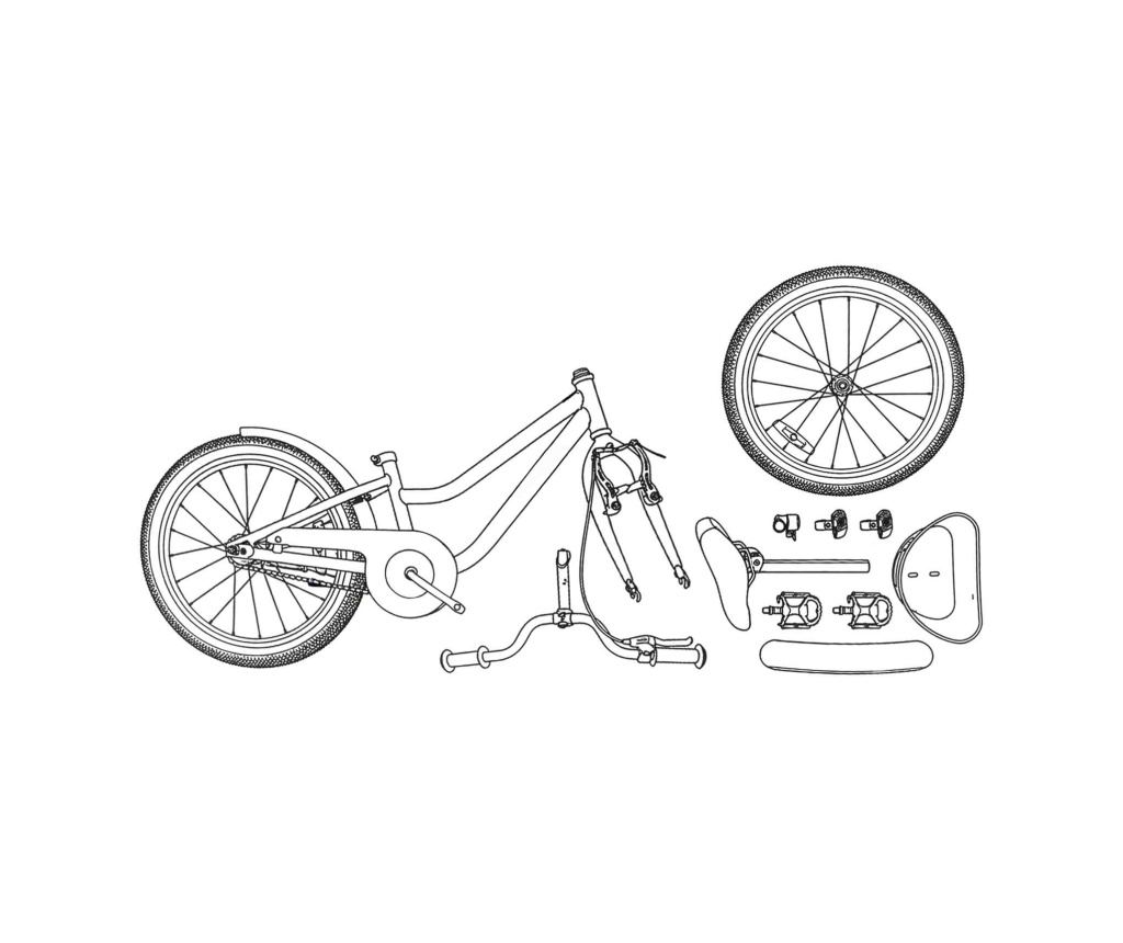Детски Велосипед 20 инча за 6-11 години Тъмен розов - 8