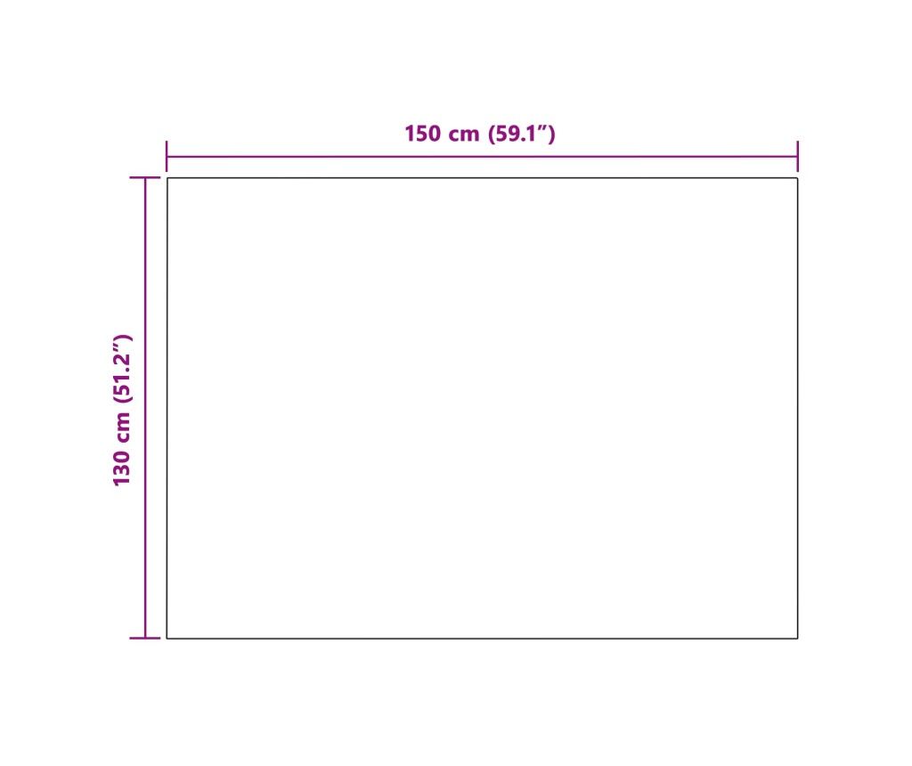 Одеяло Бордо червен 130 x 150 cm Мека вълна - 8