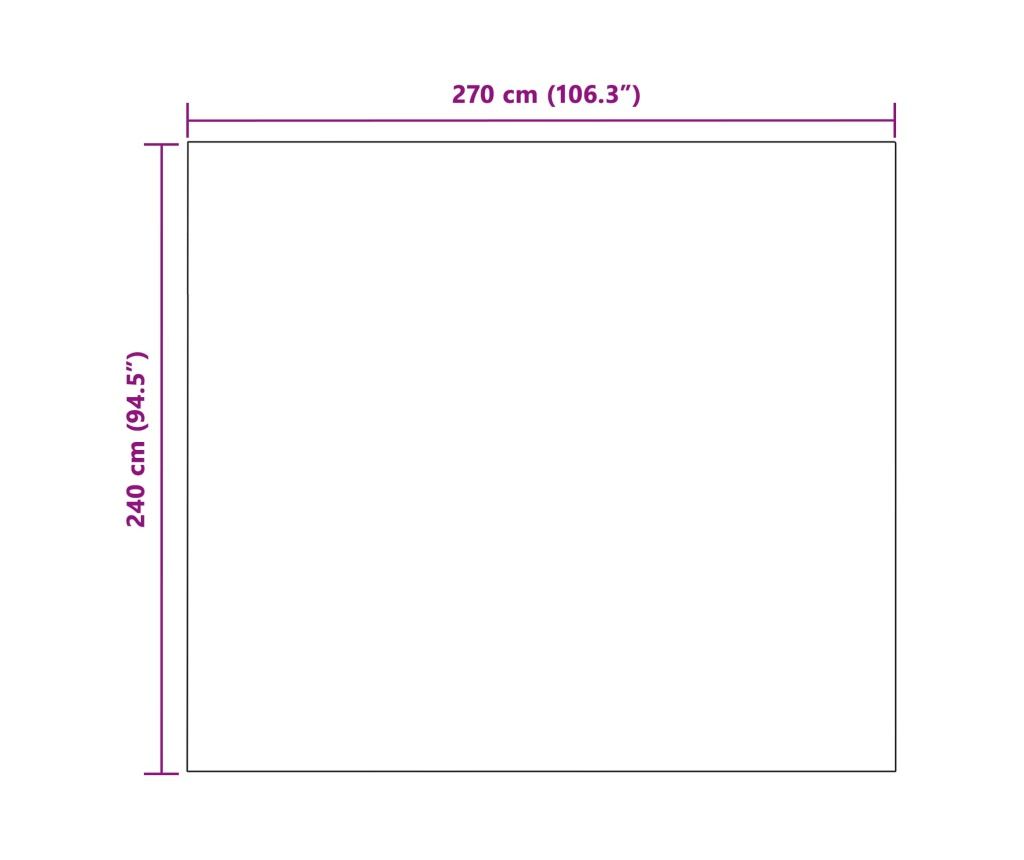 Одеала за хвърляне 24 pcs Бордо червен 270 x 240 см Мека вълна - 7