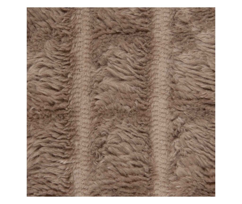 Одеала за хвърляне 6 pcs Камилски 270 x 240 см Мека вълна - 8
