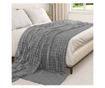 Одеала за хвърляне 6 pcs Тъмен сив 240 x 220 cm Мека вълна thumbnail 3