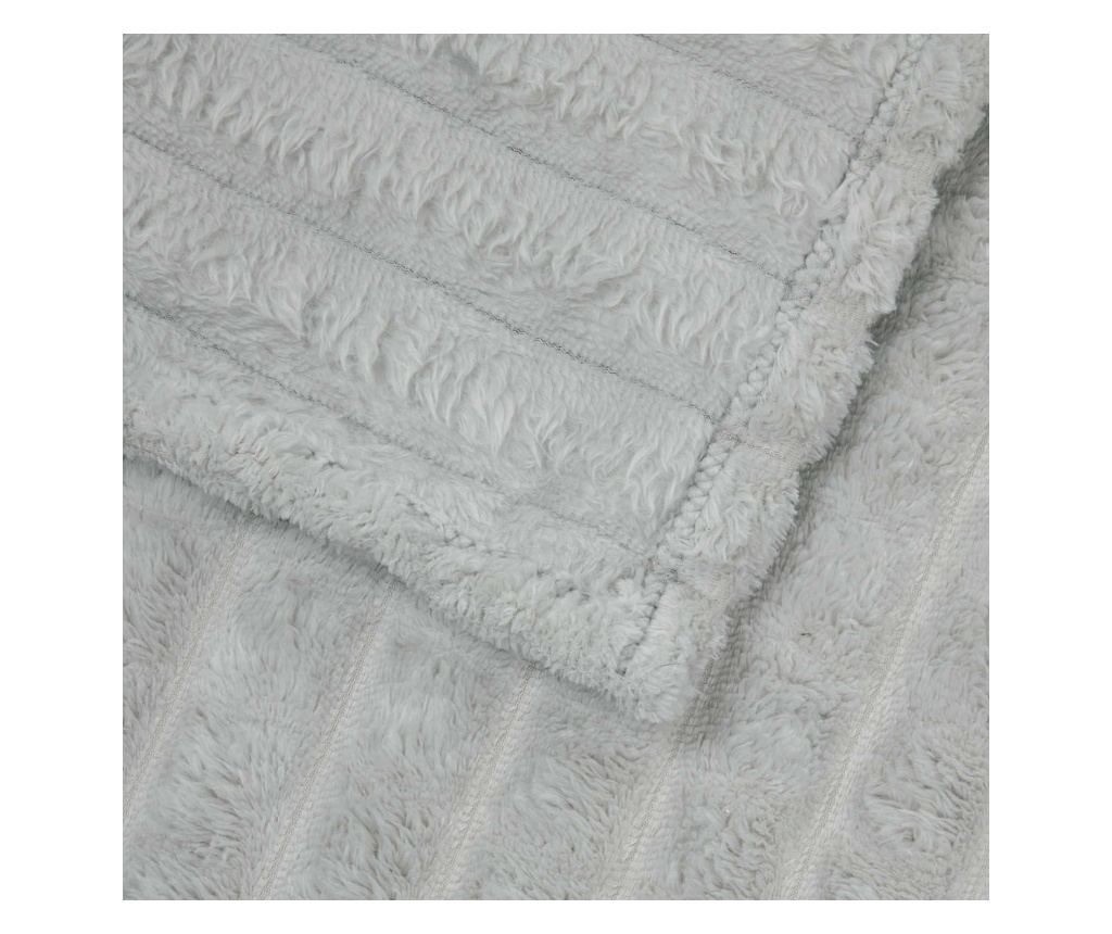 Одеала за хвърляне 6 pcs Сив 270 x 240 см Мека вълна - 4