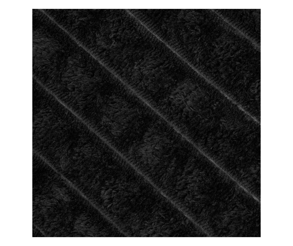 Одеала за хвърляне 6 pcs Черно 200 x 150 cm Мека вълна - 7