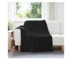 Одеала за хвърляне 6 pcs Черно 200 x 150 cm Мека вълна thumbnail 2
