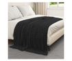 Одеала за хвърляне 6 pcs Черно 200 x 150 cm Мека вълна thumbnail 3