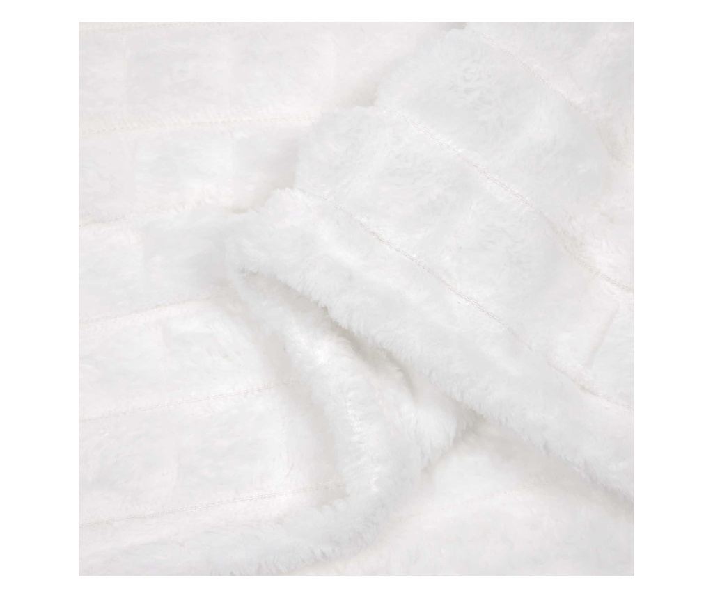 Одеала за хвърляне 6 pcs Бяло 200 x 150 cm Мека вълна - 6