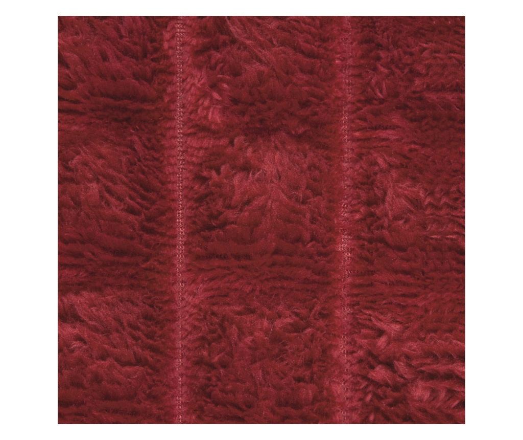 Одеала за хвърляне 6 pcs Бордо червен 270 x 240 см Мека вълна - 8