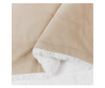 Одеяло Бежово 240 x 270 см Мека вълна thumbnail 4